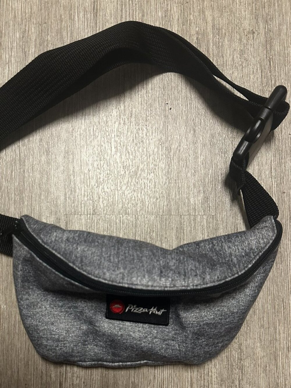 Pizza Hut Gray Fanny Pack